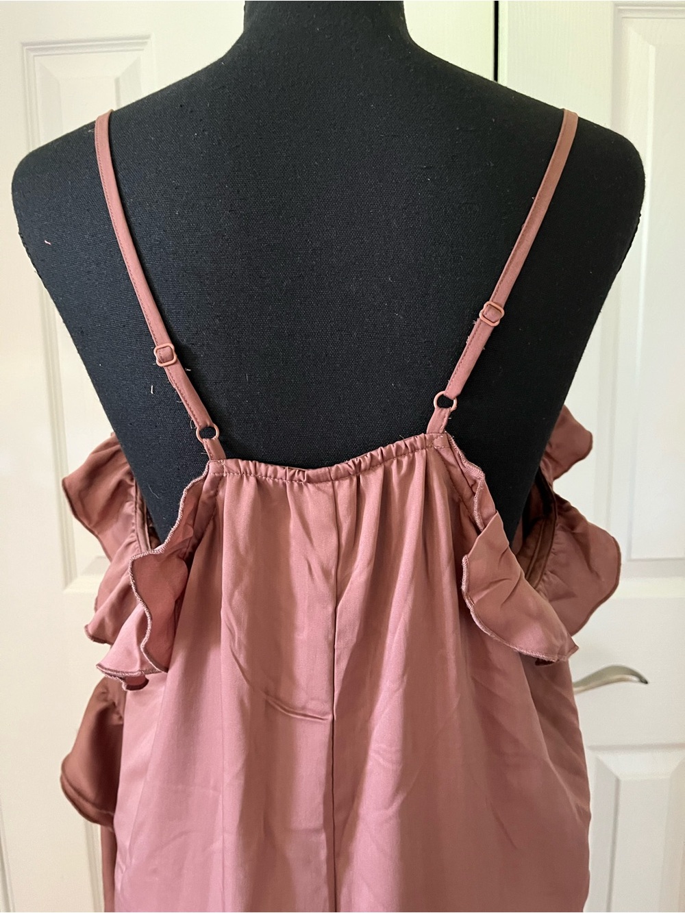 Old Navy Ruffle Trim Maxi Dress | NWT ⭐️ | Sz Large - Picture 7 of 10